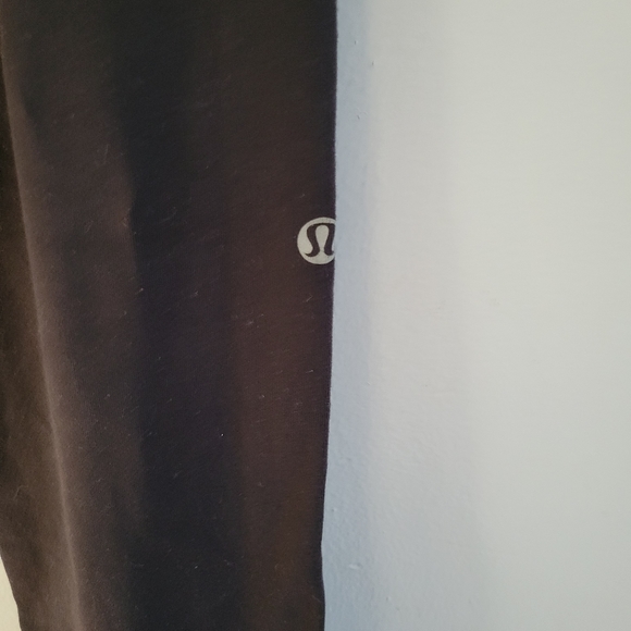 Lululemon Skinny Groove Pant Full On Luon Black Cayman Stripe 4 - Picture 11 of 13